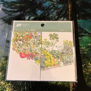 Hobonichi Techo Botanical Memo Pad Set - Multicolor